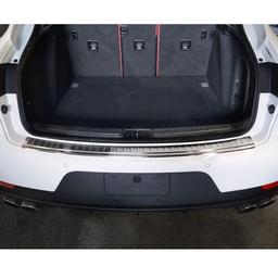 Brushed Steel Rear Bumper Protector Porsche Macan