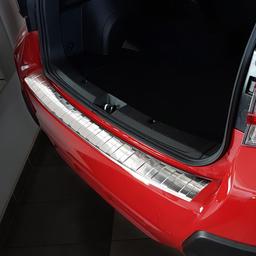 Brushed Steel Rear Bumper Protector Subaru XV II
