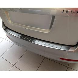 Brushed Steel Rear Bumper Protector Skoda Octavia Station Wagon