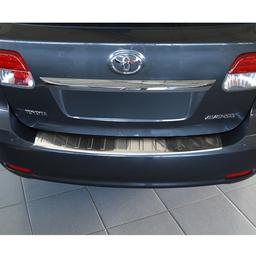 Brushed Steel Rear Bumper Protector Toyota Avensis Station Wagon