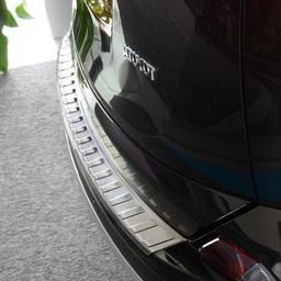 Brushed Steel Rear Bumper Protector Toyota RAV4