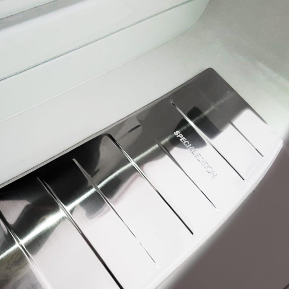 Puskurin suojapelti harjattu teräs Fiat 500