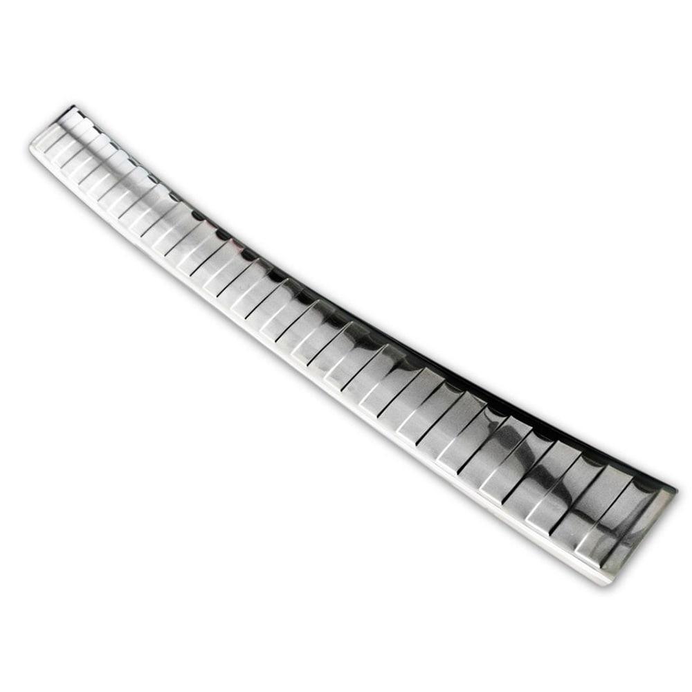 Brushed Steel Rear Bumper Protector Peugeot Partner