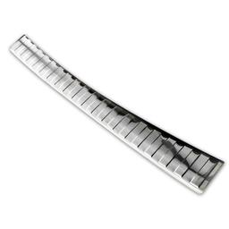 Brushed Steel Rear Bumper Protector Peugeot Partner