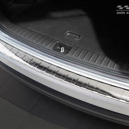 Brushed Steel Rear Bumper Protector Hyundai Tucson