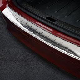 Brushed Steel Rear Bumper Protector BMW X6 E71