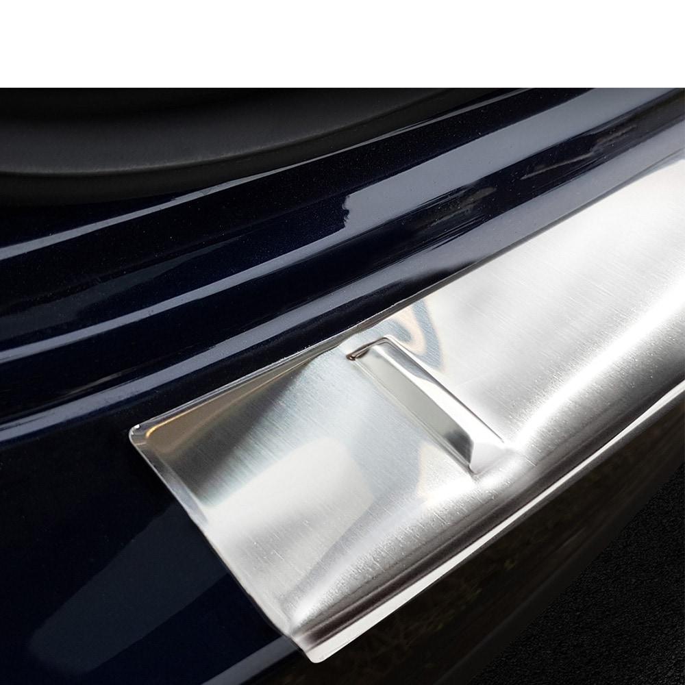 Brushed Steel Rear Bumper Protector Mercedes GLE