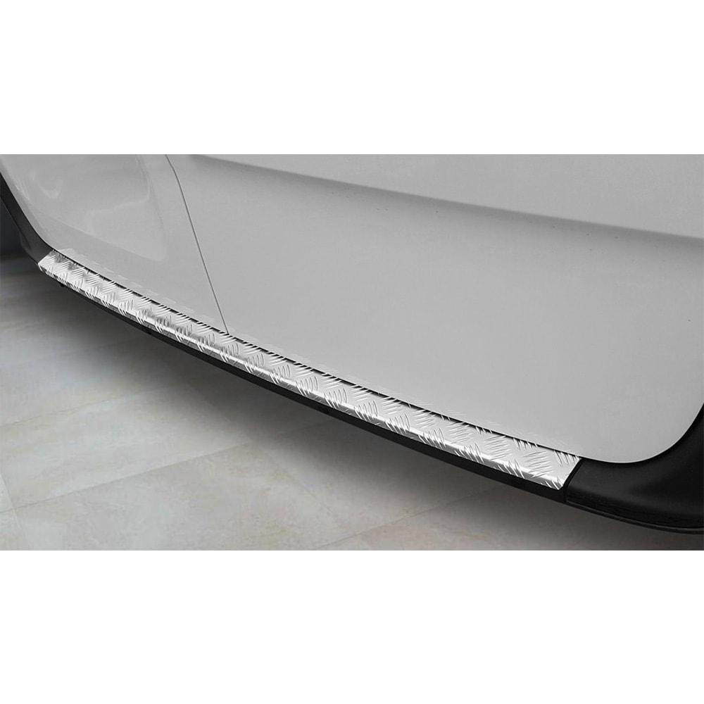 Brushed Steel Rear Bumper Protector Mercedes Sprinter