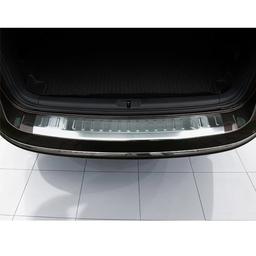 Brushed Steel Rear Bumper Protector VW Passat Variant