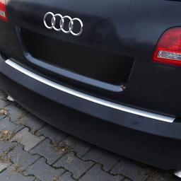 Takapuskurin suojapelti harjattu teräs Audi A6 Avant