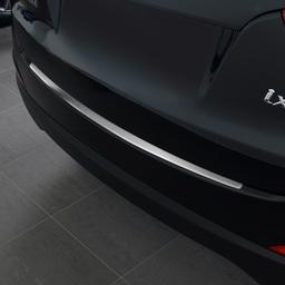 Brushed Steel Rear Bumper Protector Hyundai ix35