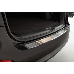 Brushed Steel Rear Bumper Protector Hyundai Santa Fe