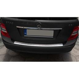 Takapuskurin suojapelti harjattu teräs MB W204 C-Klass