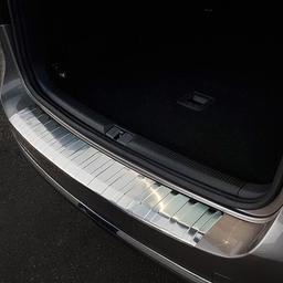 Brushed Steel Rear Bumper Protector VW Passat B7 Variant