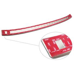 Brushed Steel Rear Bumper Protector VW Golf VIII