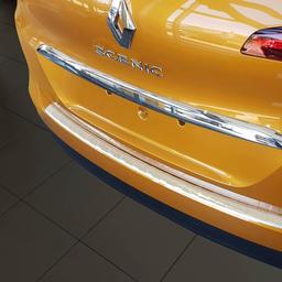 Takapuskurin suojapelti harjattu teräs till Renault Scenic