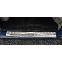 Brushed Steel Rear Bumper Protector Renault Trafic