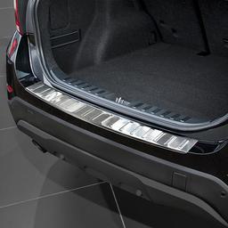 Brushed Steel Rear Bumper Protector BMW X1 E84 (5-doors)