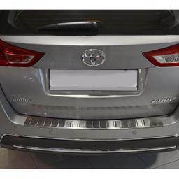 Brushed Steel Rear Bumper Protector Toyota Auris Touring