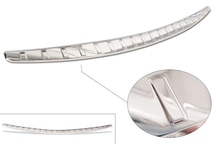 Rear bumper protector Mercedes C-Class V sedan (W206)