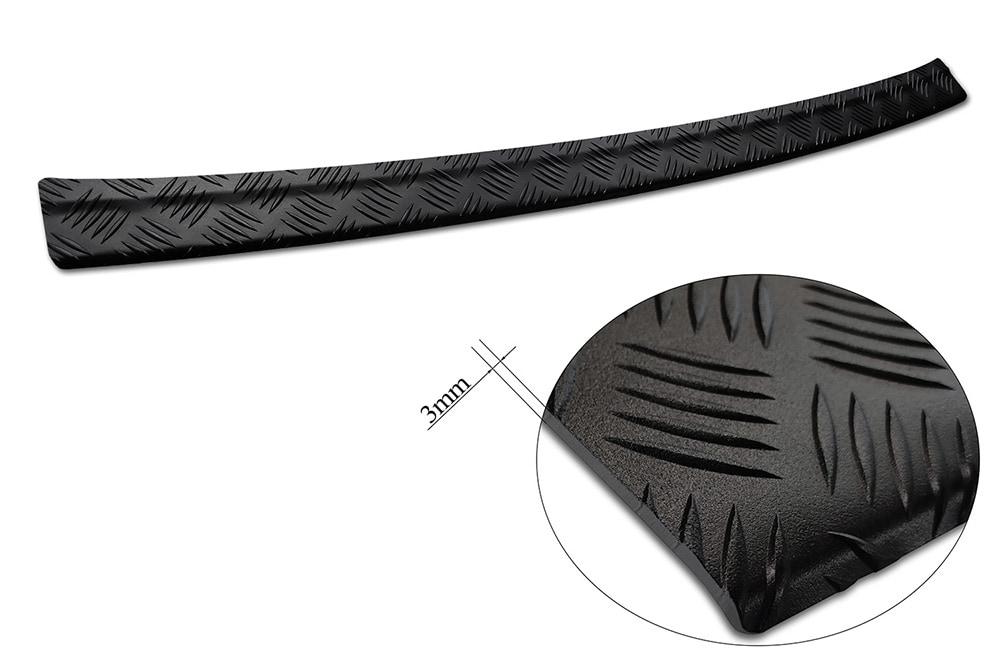 Takapuskurin suojapelti musta harjattu alumiini till Toyota Highlander IV (XU70)