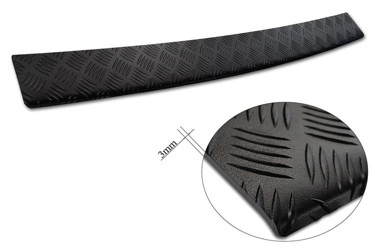 Takapuskurin suojapelti musta harjattu alumiini till Toyota Proace Verso II