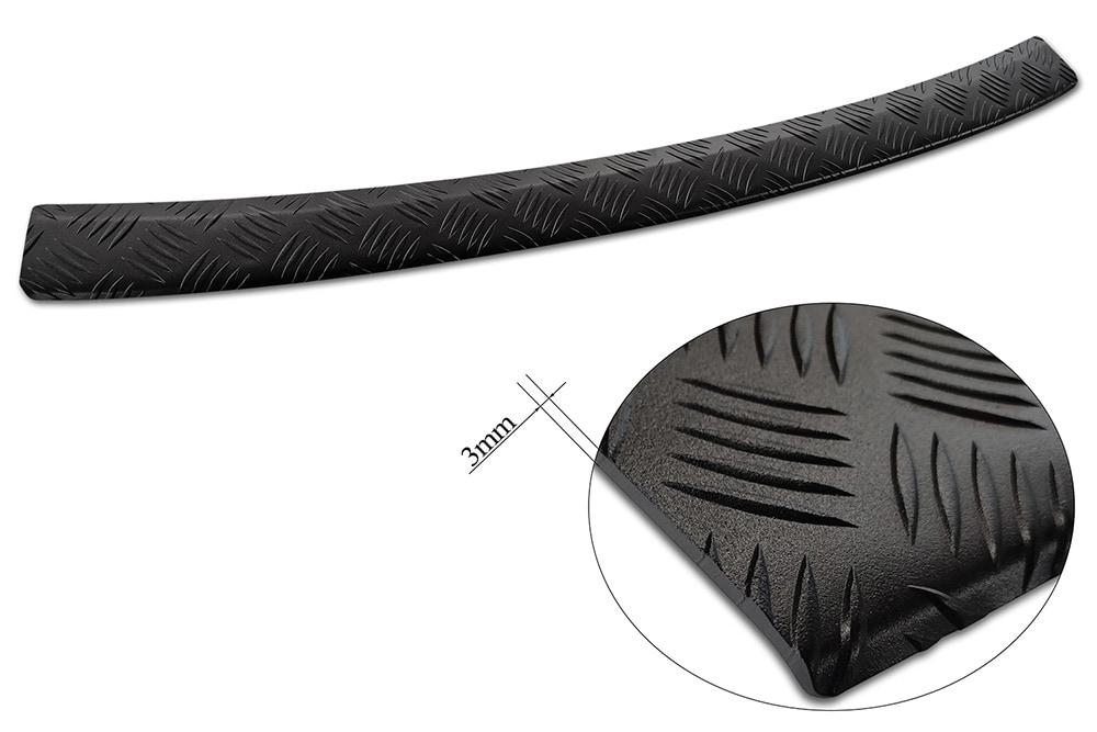 Takapuskurin suojapelti musta harjattu alumiini till Skoda Octavia IV Combi