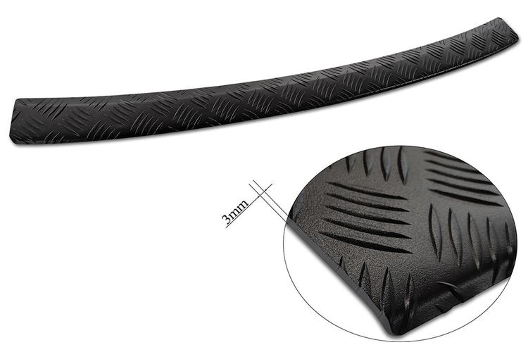 Takapuskurin suojapelti musta harjattu alumiini till Skoda Octavia IV Combi