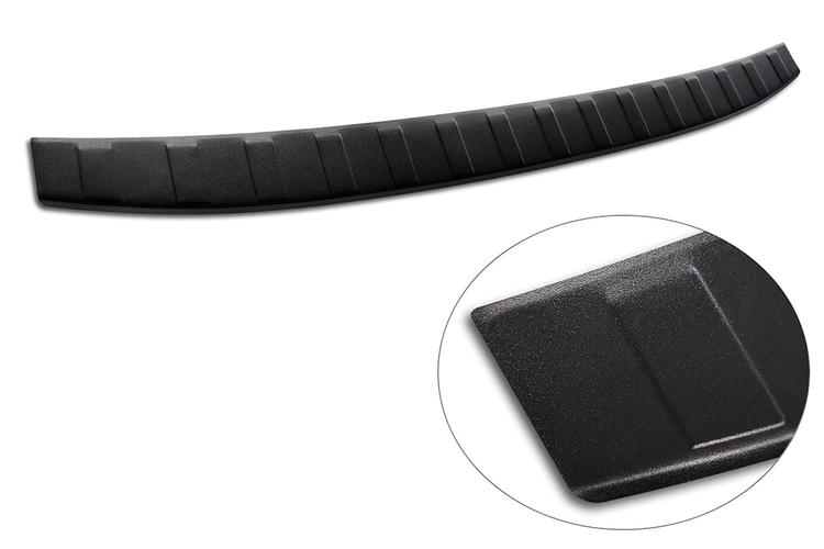 Takapuskurin suojapelti musta harjattu teräs till Volvo V90