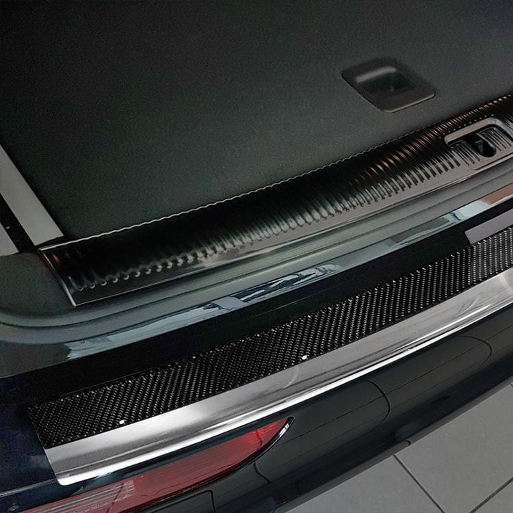 Lastskydd rostfritt stål och kolfiber Audi Q5