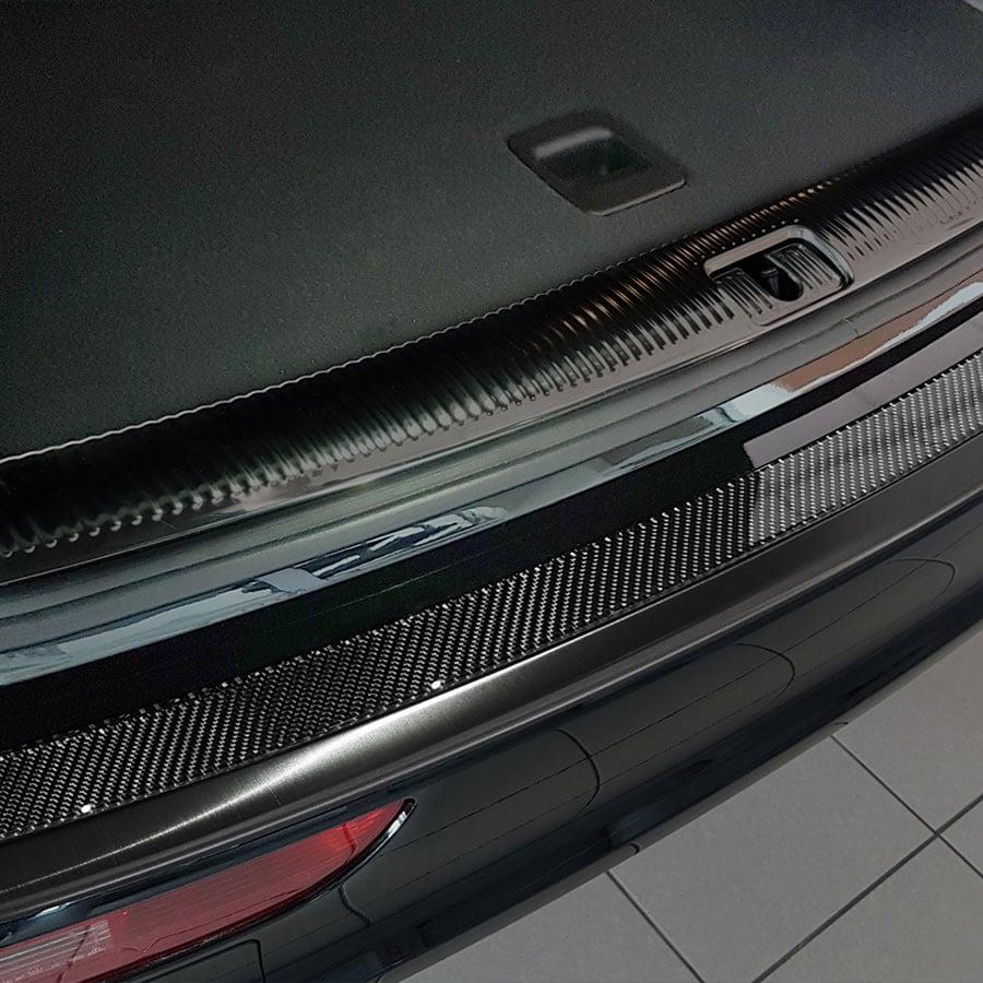 Lastskydd svart borstat stål och kolfiber Audi Q5