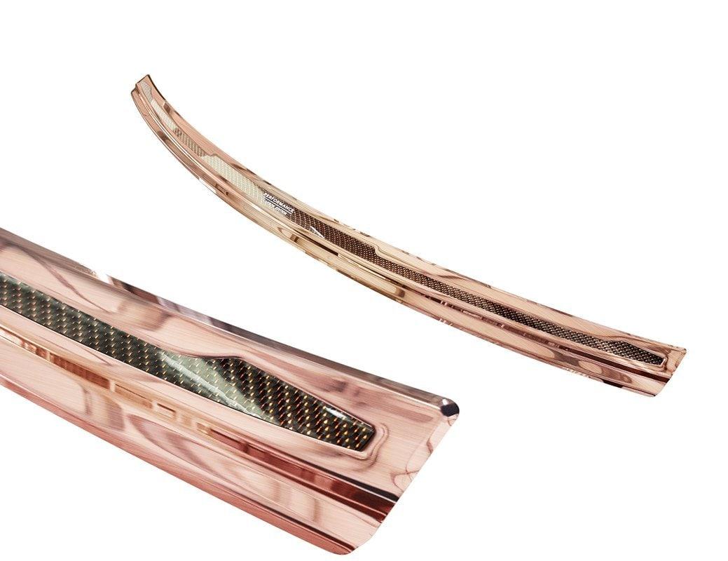 Rear bumper protector Porsche Cayenne III "Performance"