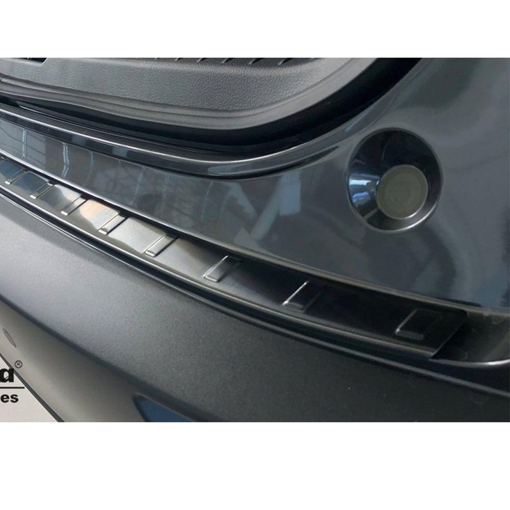Black Brushed Steel Rear Bumper Protector Mazda CX-30