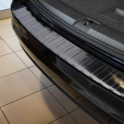 Lastskydd svart borstat stål till VW Touran