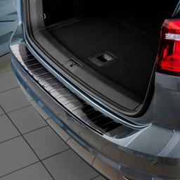 Lastskydd svart borstat stål till VW Golf Sportsvan