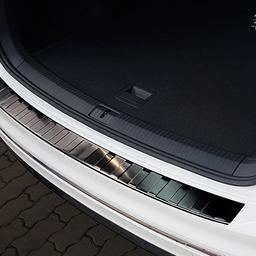 Takapuskurin suojapelti musta harjattu teräs VW Tiguan