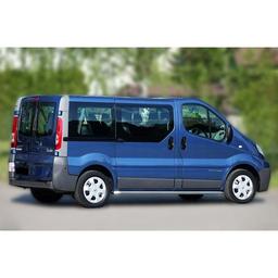 Svart Lastskydd borstat stål till Opel Vivaro / Renault Trafic / Nissan Primastar