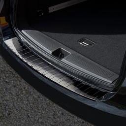 Black Brushed Steel Rear Bumper Protector Opel Astra V K Sports Tourer