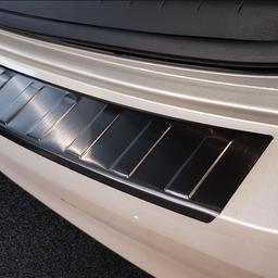 Black Brushed Steel Rear Bumper Protector Hyundai Elantra Sedan