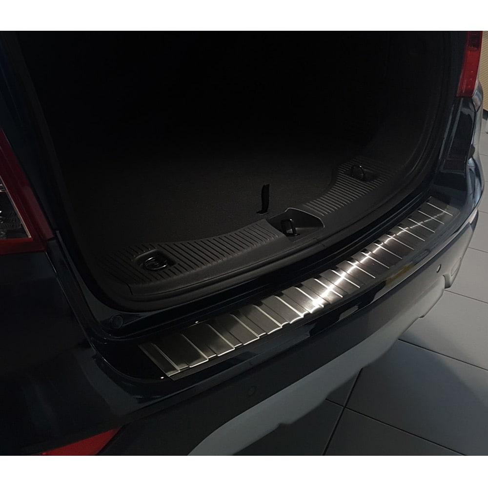 Lastskydd Svart borstat stål Opel Mokka