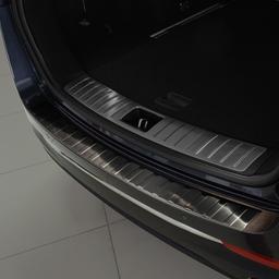 Black Brushed Steel Rear Bumper Protector Kia Optima Station Wagon