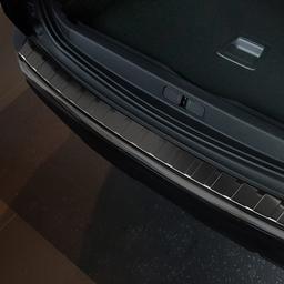 Takapuskurin suojapelti musta harjattu teräs till Peugeot 3008