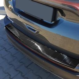 Lastomslag sort børstet stål til Ford Edge