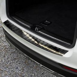 Lastskydd svart borstat stål till Mercedes GLC 5D