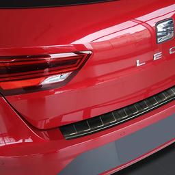 Lastskydd svart borstat stål till Seat Leon (5F) ST