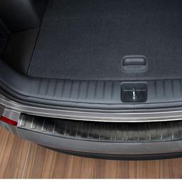 Black Brushed Steel Rear Bumper Protector Hyundai Tucson