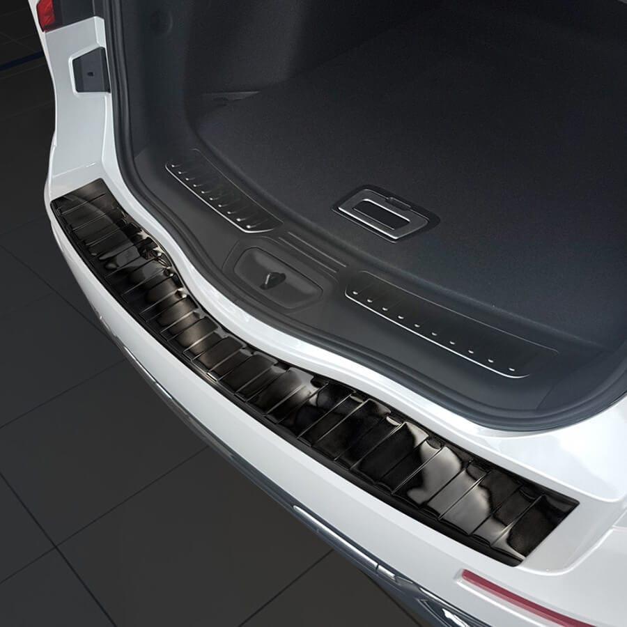 Black Brushed Steel Rear Bumper Protector Renault Koleos