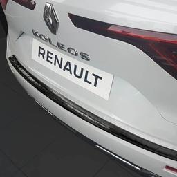 Black Brushed Steel Rear Bumper Protector Renault Koleos