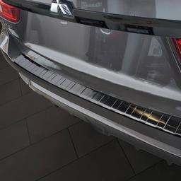 Lastskydd svart borstat stål till Mitsubishi ASX