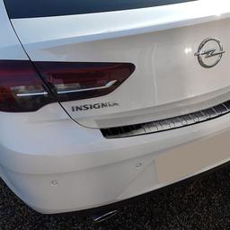 Lastskydd svart borstat stål till Opel Insignia Grand Sport liftback